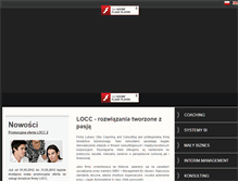 Tablet Screenshot of locc.pl